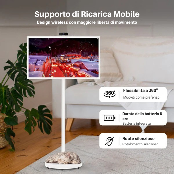 Luxerta Smart Touch TV Portatile